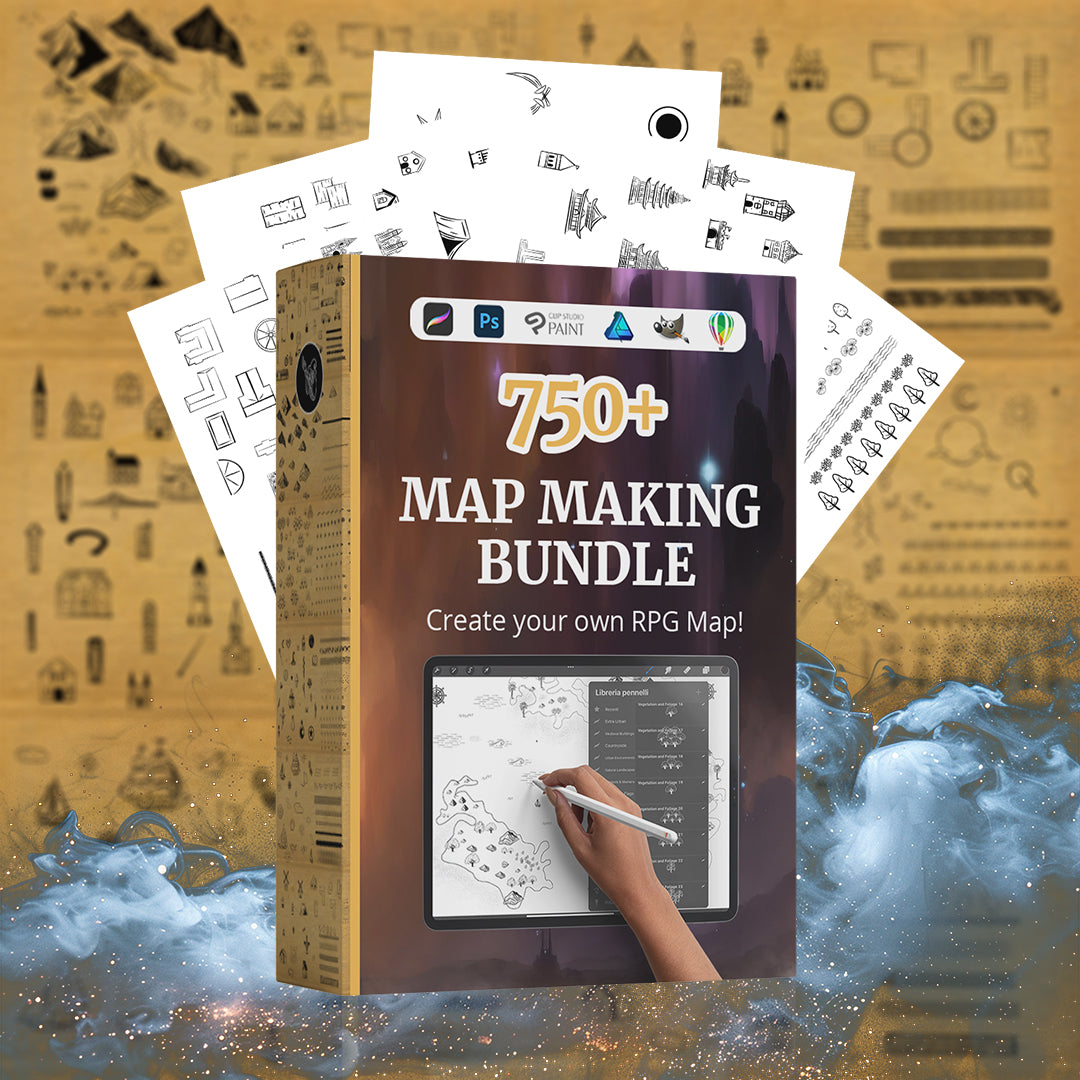 750+ Ultimate Map Making Bundle - For RPG Enthusiasts